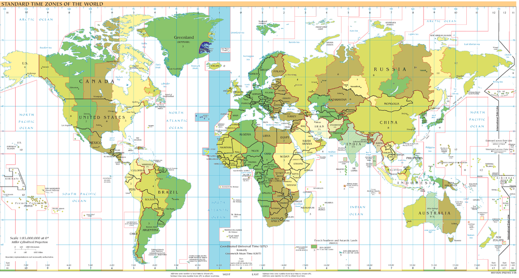 Kapverdische Zeitzone auf der Weltkarte. Quelle: https://commons.wikimedia.org/wiki/File:Timezones2008_UTC-1.png
